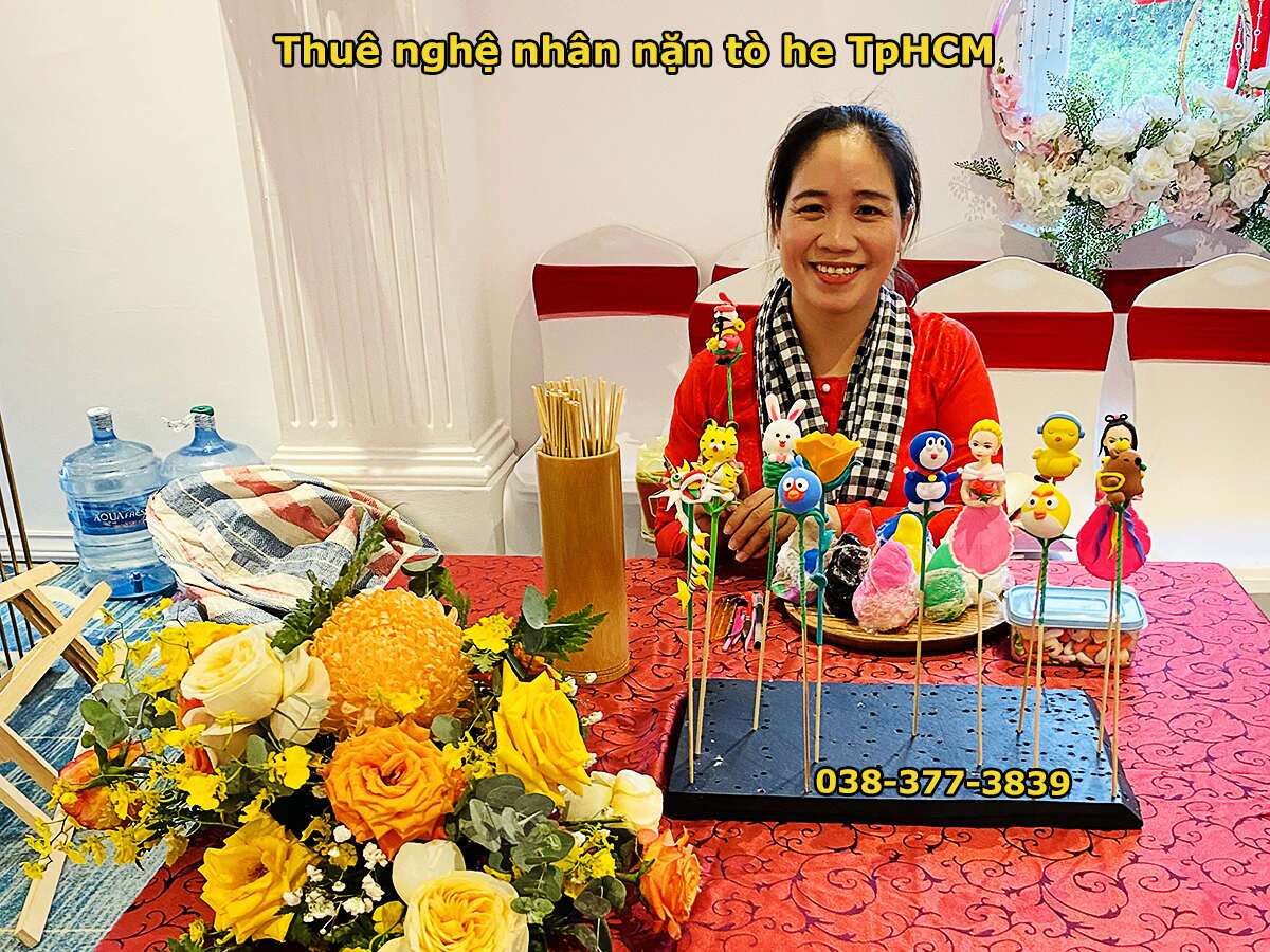 Thuê nghệ nhân nặn tò he TpHCM