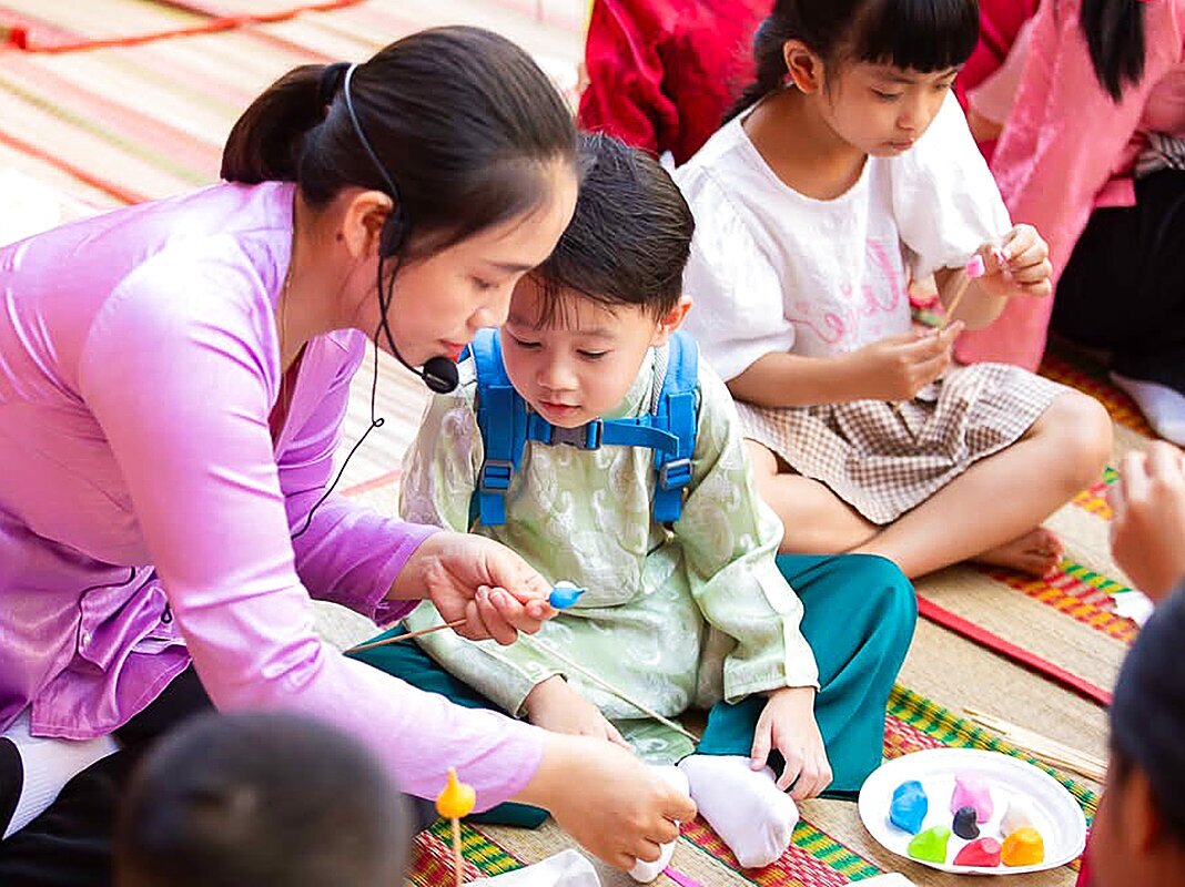 Nặn tò he Trung Thu