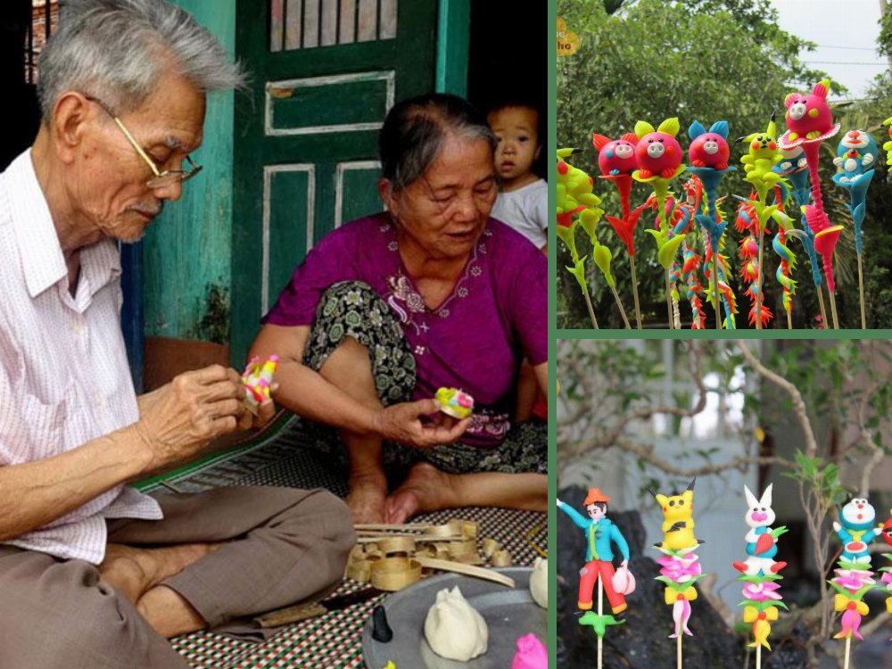 Nặn tò he – Lễ tri ân khách hàng công ty Hằng Triệu