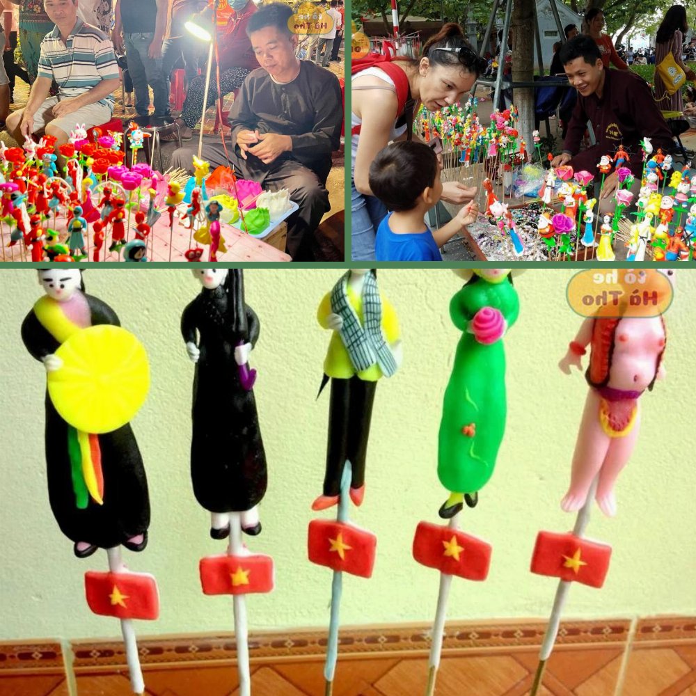 Nặn tò he tại Team building công ty Đỗ Bảo