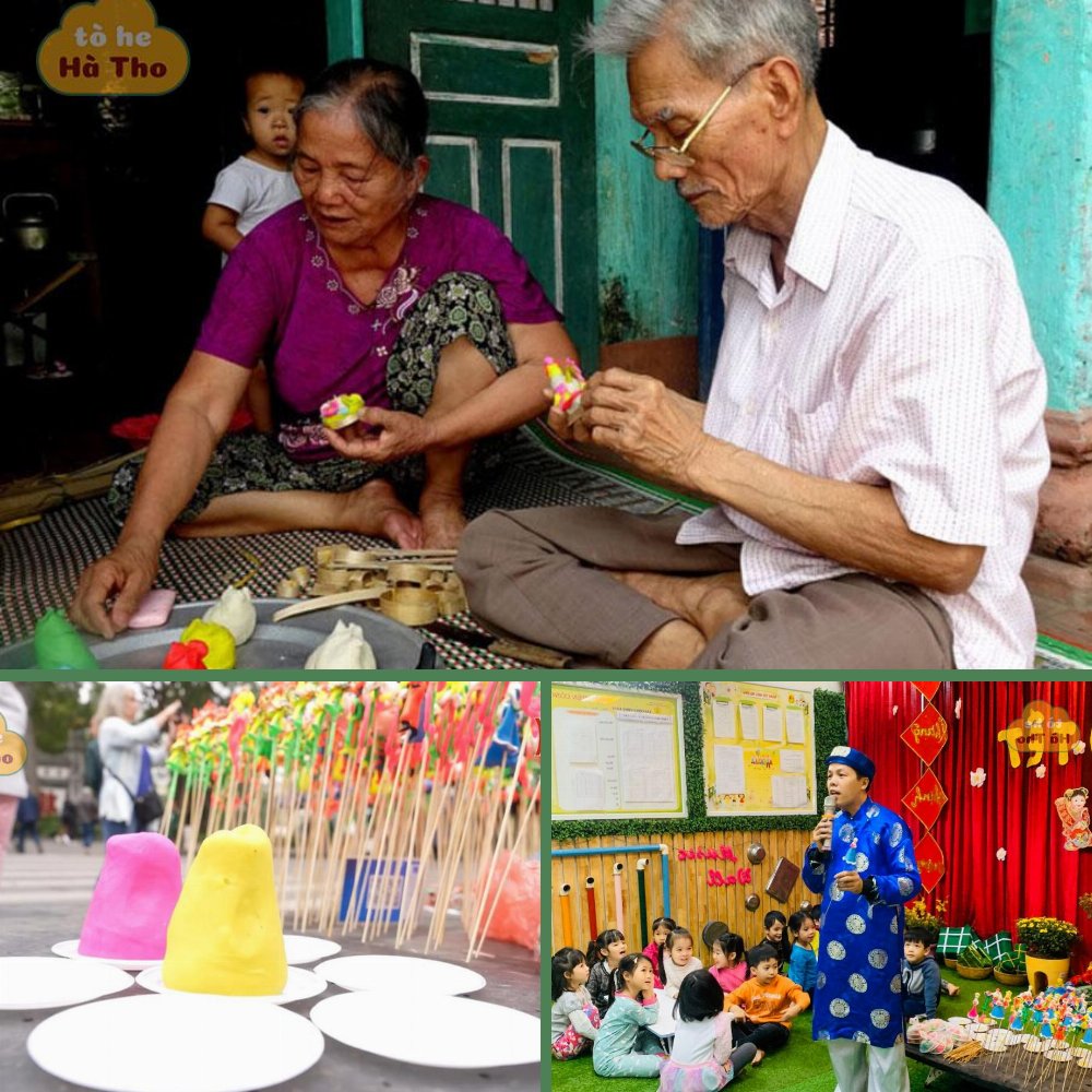 Workshop nặn tò he tại Trường tiểu học Lương Thế Vinh tại Bình Chánh, TpHCM